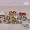 [쉬젤] 러반 슈퍼클린찬통 혼합8종세트A 원형4종 + 직사각4종 (350ml*2EA+600ml*2EA) + (600ml*2EA+850ml*2EA)