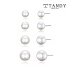 [TANDY] 탠디 실버925 오스트리아 스와로브스키 진주 귀걸이 TDE305 6/8/10/12mm 택1