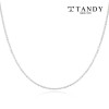 [TANDY] 탠디 실버925 여성용 마르게리타 눈꽃컷팅체인 목걸이 네크리스 TDN615
