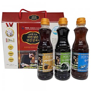240일 숙성 자연담은 맛간장 3종세트