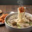[명동칼국수]세트 칼국수5인분(1kg)+맛김치2kg+칼국수소스5개