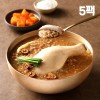 [27년의 노하우 맛집] [바른식품] 밀키트 바른 닭다리삼계탕 600g x 5팩