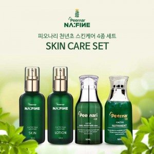 [1+1유통기한할인][피오나리] 천년초 스킨케어 4종세트 (스킨,로션,수분,영양)/기한26.11.20