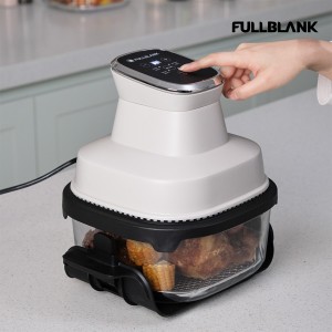 [풀블랭크] 크로칸테 에어프라이어 SK-15F (4L 유리바스켓 추가)