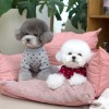 [펫츠랜드] 강아지 옷 강아지 겨울옷 실내복 하트시그널맨투맨티셔츠