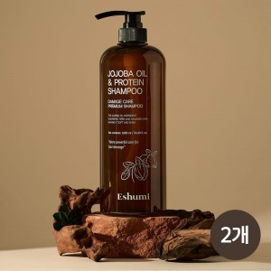 [애슈미] 호호바 오일 & 프로틴 샴푸 1,020ml*2개