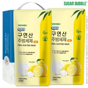 [슈가버블] 구연산주방세제300리필2P(2종)