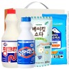 청소를부탁해4종3호(유한락스펑크린,유한락스,탑셰프베이킹소다,청소박사중형30매)