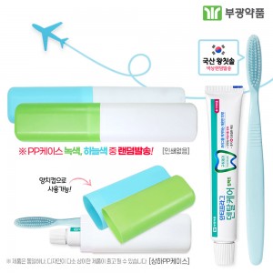(PP,상하)부광 안티프라그치약50g 왕칫솔세트