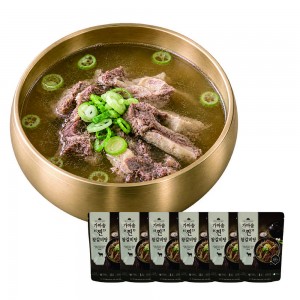 가마솥 찐 왕갈비탕 6개